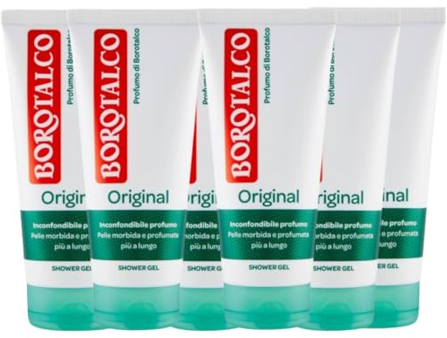 Borotalco Duschschaum Original Duft von Borotalco 200 ml (6 Einheiten)