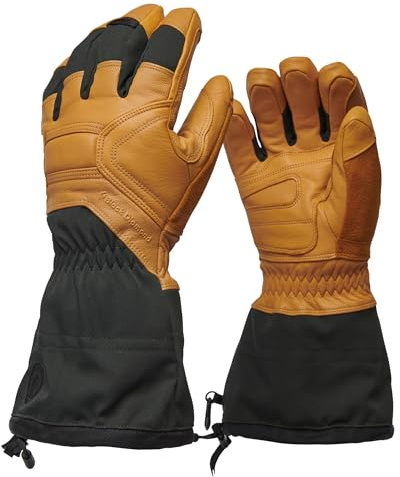 BLACK DIAMOND Men's Guide Gloves, Waterproof Insulated, Beeswax 2.0, M