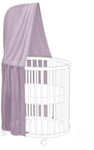 Stokke Sleepi Canopy V3, Lavender - Create a Cosy, Calm Environment for Baby - Easy to Assemble - Lightweight Fabric - Compatible with Sleepi Mini & Bed