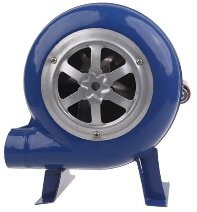 Ventilatore per barbecue Ventilatore per barbecue 150/120/80W Fabbro Forge Soffiatore con Ingranaggio in ferro Manuale portatile per Campo Potente accessorio per griglia
