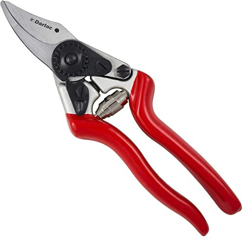 Darlac Expert Fine Bypass Pruning Scissors – Razor Sharp Garden Secateurs Ideal for Fine Pruning Tasks - SK5 High Carbon Steel Blades for a Sharp, Clean Cut