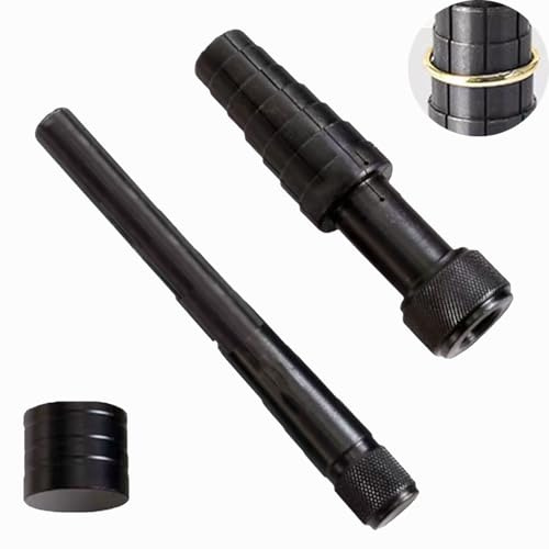 Ring Stretcher Tool UK Jewellers Tools Fix Bent Rings Shaper Ring Sizer Mandrel for Stretch and Enlarge Wedding Ring Making Tool Kit for Ring Turning (BLACK)