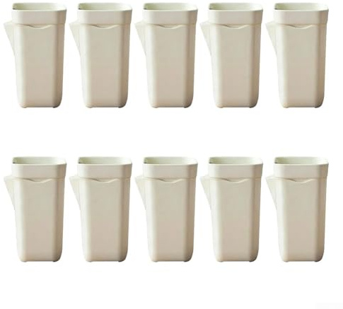 Lastdaytime Macetas de riego automático con agujeros de drenaje, copa exterior transparente para observación de raíces, macetas con etiquetas de plantas y mechas para suculentas (10 piezas pequeñas)