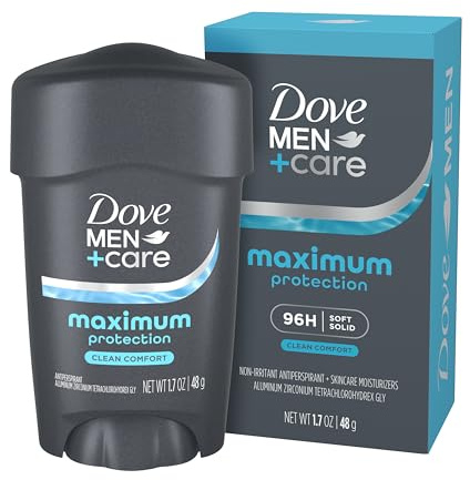 Dove Men+Care Clinical Protection Antiperspirant Stick Clean Comfort End Sweat Hacks 96-Hour Protection 1.7 oz