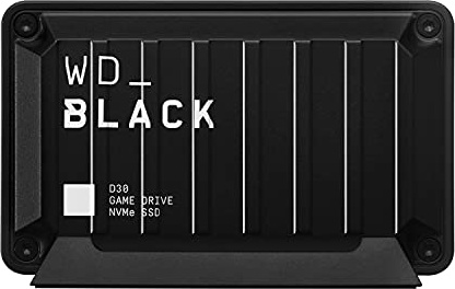 WD_BLACK 1TB D30 Game Drive SSD- Portable External Solid State Drive, Compatible with Xbox and PC, Up to 900MB/s - WDBAMF0010BBW-WESN