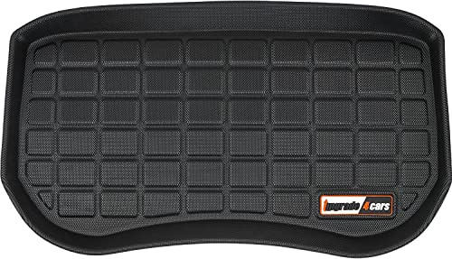 Upgrade4cars Tapis de Coffre Avant Compatible avec Tesla Model 3 | Frunk Matte 75 x 40 cm | Bac de Coffre imperméable & antidérapant | Accessoire de Voiture intérieur