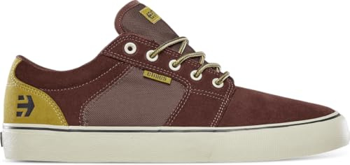 Etnies Herr Barge LS Skate sko, vinröd/brun, 9,5 UK, Vinröd brun, 44 EU
