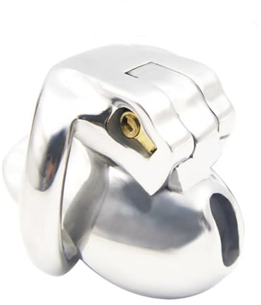 EVANEM Jaula de Entrenamiento metálica de Acero Inoxidable para Hombre 3 tallas-A224 (50mm)