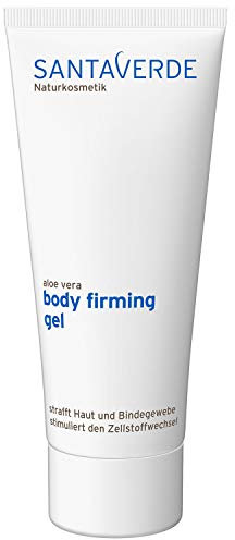 Santaverde / body firming gel / Körpergel / straffend / hydratisierend / erfrischend / stärkt das kollagene Stützgewebe / für alle Hautbilder / reiner Aloe Vera Saft / eigener, kontrolliert biologischer Anbau / Unisex / 100 % vegan / 100 ml