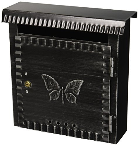 Vigor Blinky 27340–10 Boite aux lettres style ancien en fer forgé Petite taille 22 x 8 x 25 cm