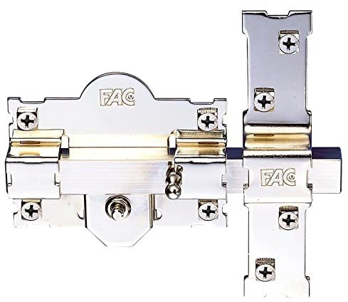 Fac 3013050 Cerrojo 101-r/105-p, Pintado Negro, 0