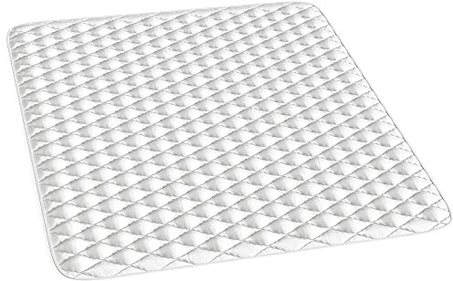 Vitalispa Matratzenschoner, Weiß, 180 x 200 cm Waschbar bis 60°C trocknergeeignet