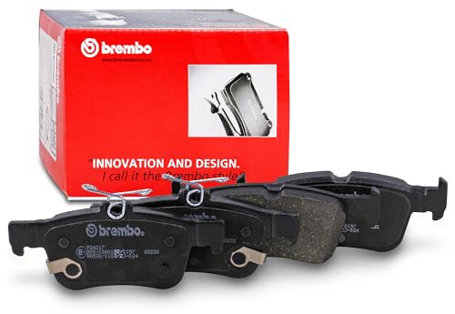 Bremsbeläge Hinten von Brembo ohne Zubehör (P 24 217) Bremsbelagsatz Bremsanlage Scheibenbremsbelagsatz, Scheibenbremsbelagsatz, Bremsklötze, Bremsklotz, Beläge, Bremsbeläge,Bremsbelaege