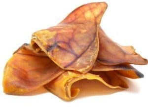 Pack of 6 Premium Pig Ears for Dogs - Sustainably Sourced from the EU, Natural Chews with Chondroitin for Healthy Joints, Teeth & Gums, Grain-Free & High Protein Dog Treats