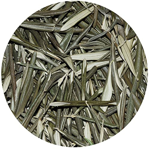 Feuilles d'Olivier Séchées BIO – Haute Teneur en Oleuropéine – Récolte Manuelle au Portugal – Infusion Santé : Tension, Immunité et Détox - 100gr
