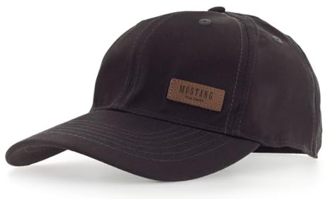 MUSTANG Unisex Mütze Cap mit Label-Applikation