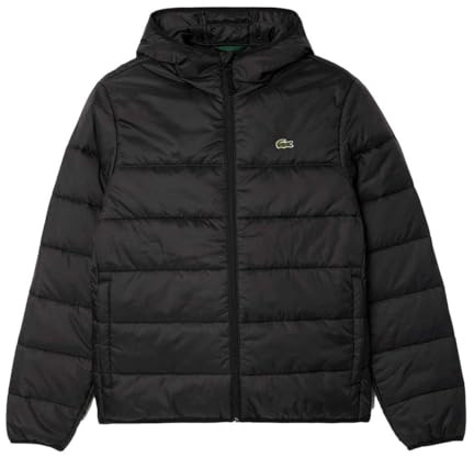 Lacoste Herren Men's Jacket Sportjacke, Schwarz/Schwarz, 50