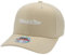 Mitchell & Ness Script Logo Baseballkappe - Sand/Weiß, Classic Red Snapback (größenverstellbar)