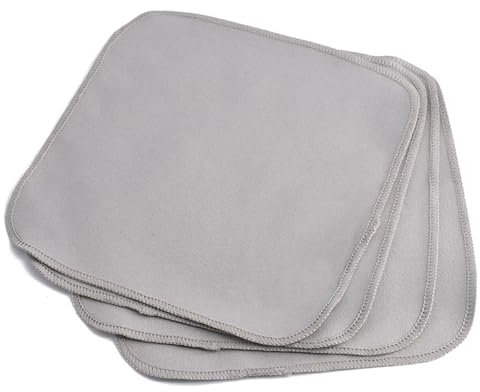 ohodhmnu Chiffon multifonction pour le nettoyage de bijoux, chiffon de nettoyage doux, chiffon d'essuyage en argent et or, outil pour l'entretien des bijoux