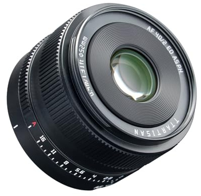 TTARTISAN AF 40mm F2 L Mount Objetivo de formato completo con autofoco, gran apertura, objetivo de cámara compacto y ligero Compatible con cámaras L Mount