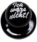 Kugelknöpfe Ich wars nicht für Kochjacke 12er-Set