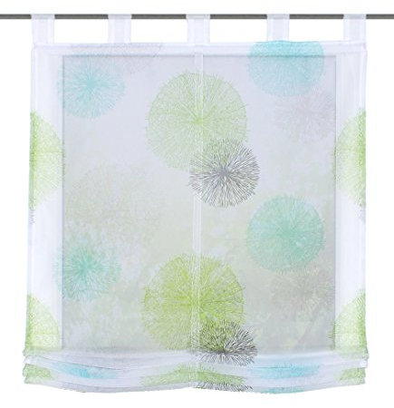 Home fashion Schlaufenrollo, Grün