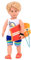 Our Generation – 46 cm Junge Puppe – Blonde Haare & Grüne Augen – Bodyboard-Zubehör – Rollenspiel – Spielzeug für Kinder ab 3 Jahren – Gabe