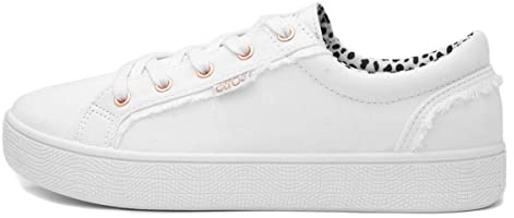 Skechers Mujer Bobs B Extra Cute 2Cute4U Trainers, White Canvas, 39.5 EU