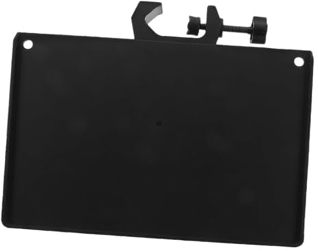 Toyvian Sturdy Microphone Stand Tray Easy Installation Accessory for Instrument Stand Clamp Tray Design