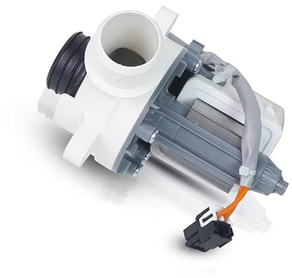 Upgraded 290D1201G003 B30-3A02 290D1201G001 Washer Water Drain Pump Motor Replaces For GE, Hotpoint HTW200ASK0WW HTW200ASK1WW HTW200ASK2WW HTW200ASK3WW HTW240ASK2WS HTW240ASK3WS HTW200ASK4WW