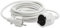 Manguera de Alargo 3x1,5mm, Longitud 1m, Color Blanco - Ideal para Conexiones eléctricas y Aplicaciones de Bricolaje.