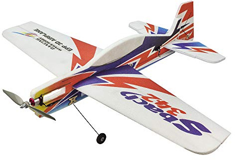 Dancing Wings Hobby 2019 Upgrade Radio Control 3D Electric Airplane Sbach 342 1000mm Wingspan 4CH EPP Foamy Aeroplane; Remote Controlled Aircraft Kit to Build for Adults (E1804)