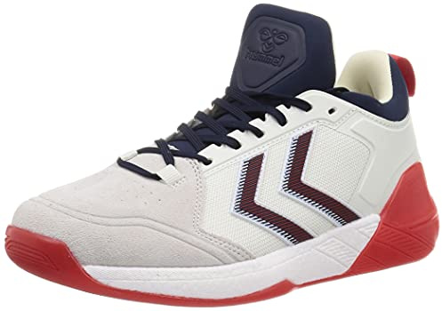 hummel Algiz 212115 Marshmallow - Scarpe da pallamano unisex, Marshmallow, 48 EU