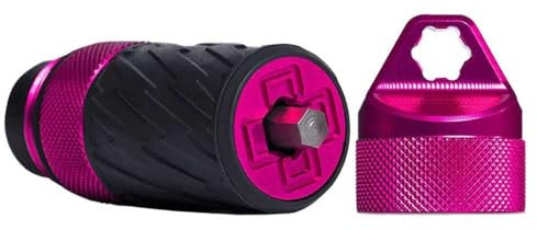 Muc-Off eBike Drivetrain Tool | Precision Machined Aluminium Crank Backpedal Tool for Chain Cleaning and Lubing, Fits 5mm, 6mm Hex & T30 Torx