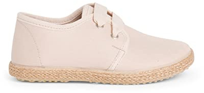 Pisamonas Zapato Blucher Piso Alpargata Efecto Raso