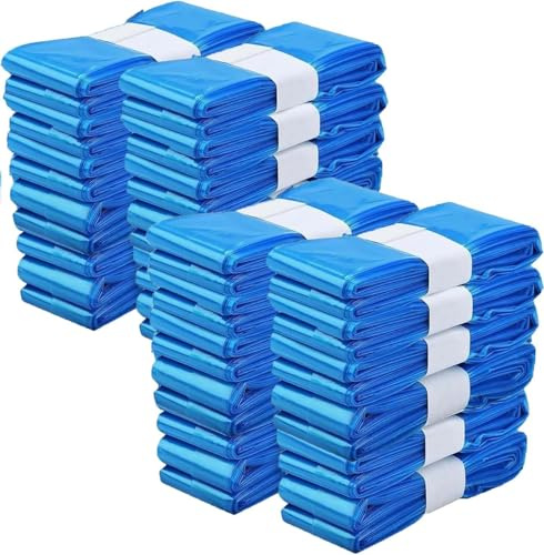 24 stycken blöjhinkar påfyllningskassetter påfyllningsfolie blöjpåsar luktsäker kompatibel med Litter Locker Littycat Angelcare Tommee Tippee Spross Chicco Diaper Bin blöjpåsar blöjor kapacitet 4,5 m