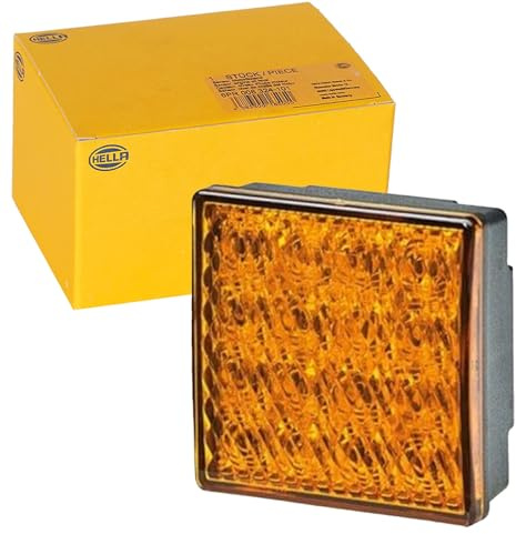 Hella 2BA 357 029-131 Blinkleuchte - Valuefit - LED - 24V - quadratisch - Einbau