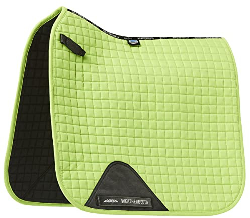Weatherbeeta - Tapis de selle de dressage pour chevaux PRIME (Poney) (Vert fluo)