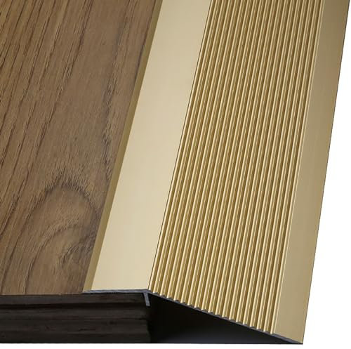 Rampa di transizione in alluminio per pavimento, rampa antiscivolo per sedia a rotelle, riduttore leggero per soglie, riduttore per pavimenti, per porte, scooter, bagagli robot spazzanti, flauto per