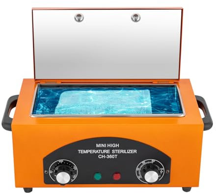 biniliubi StéRilisateur Haute TempéRature Armoire Chaleur SèChe Chaud Panier Amovible Plateau D'Assainissement StéRilisation BoîTe SéChage Cuisines Restaurants Ciseaux Stérilisation Grande Capacité