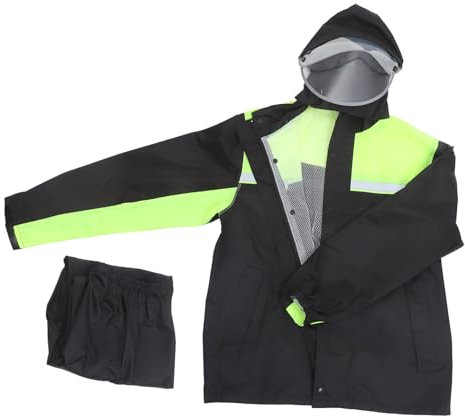iplusmile Traje De Agua Moto Hombre Chaqueta y Pantalones Impermeables Equipo Para Hombres Ropa De Lluvia Para Exteriores