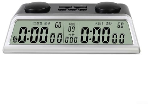 Intelligente digitale Schachuhr mit mehreren Einstellungen, praktisches und benutzerfreundliches Design