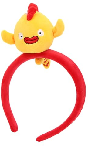 Diadema elástica de felpa suave con diseño de carpa, adorno para el pelo para niños, niñas, mujeres, uso diario, accesorios de fiesta