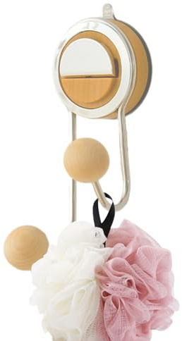 Ganchos para pared de ducha – Organizador de toallas con ganchos sin taladrar, para toalla de baño, cocina, albornoz, ventana, salón, llaves, paraguas, sombreros, guirnaldas, puertas de entrada