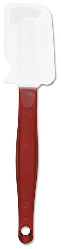 Rubbermaid Commercial Products FG1962000000, High-Heat Silicone Spatula, 24 cm, Red Handle