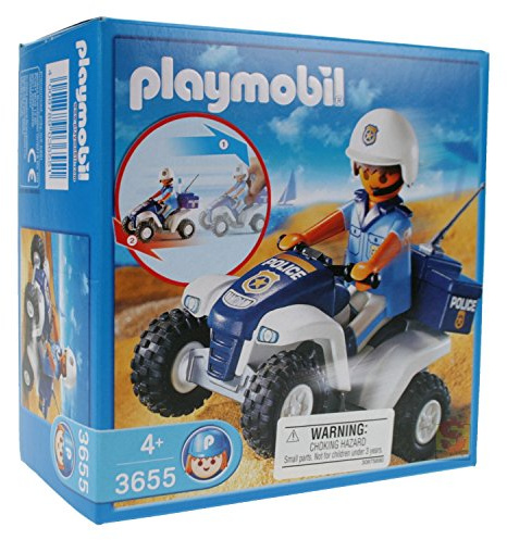 Playmobil Policía con Quad