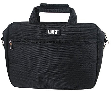 August BAG100 - Sac de transport TV Portable 9 & 10 - Housse de rangement et protection universelle, Saccoche compatible avec DA100D et DA900D, Tablettes et Petit Ordinateur - Noir