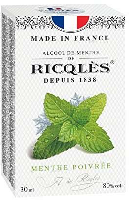 Menthe poivrée - Format voyage- Fabrication française- Flacon rond 30 ml