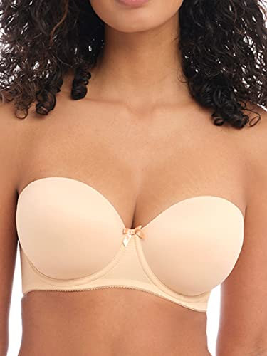 Freya Deco Strapless Moulded Bra Nude Beige 32FF