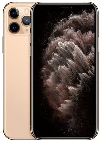 Apple iPhone 11 Pro Max, US Version, 64GB, Gold - AT&T (Renewed)